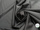 DRAPERIE DE LAINE STRETCH RAYURES TENNIS NOIR - My Little Coupon