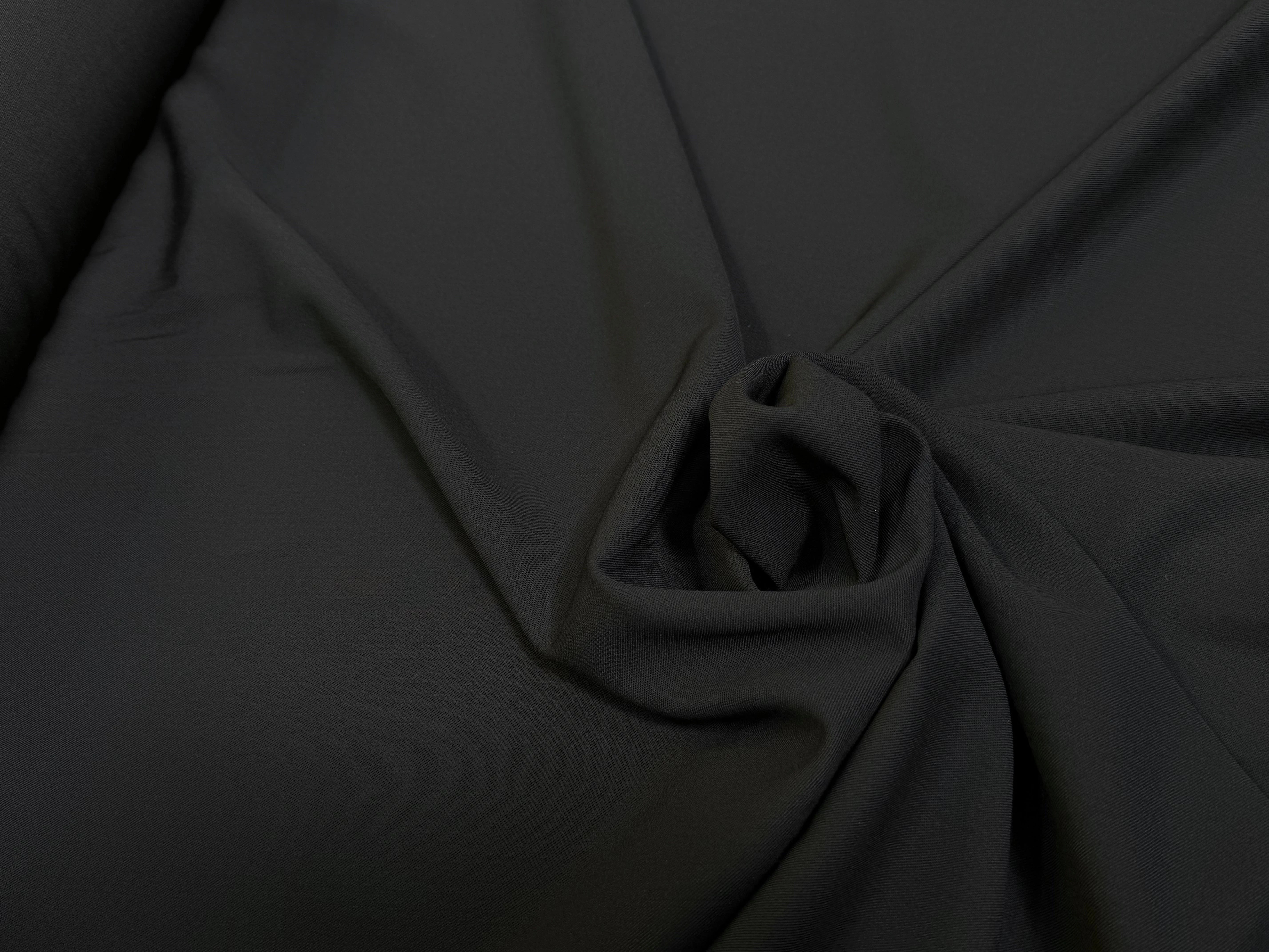 DRAPERIE DE LAINE STRETCH SUBLIME NOIR 96% LAINE - My Little Coupon