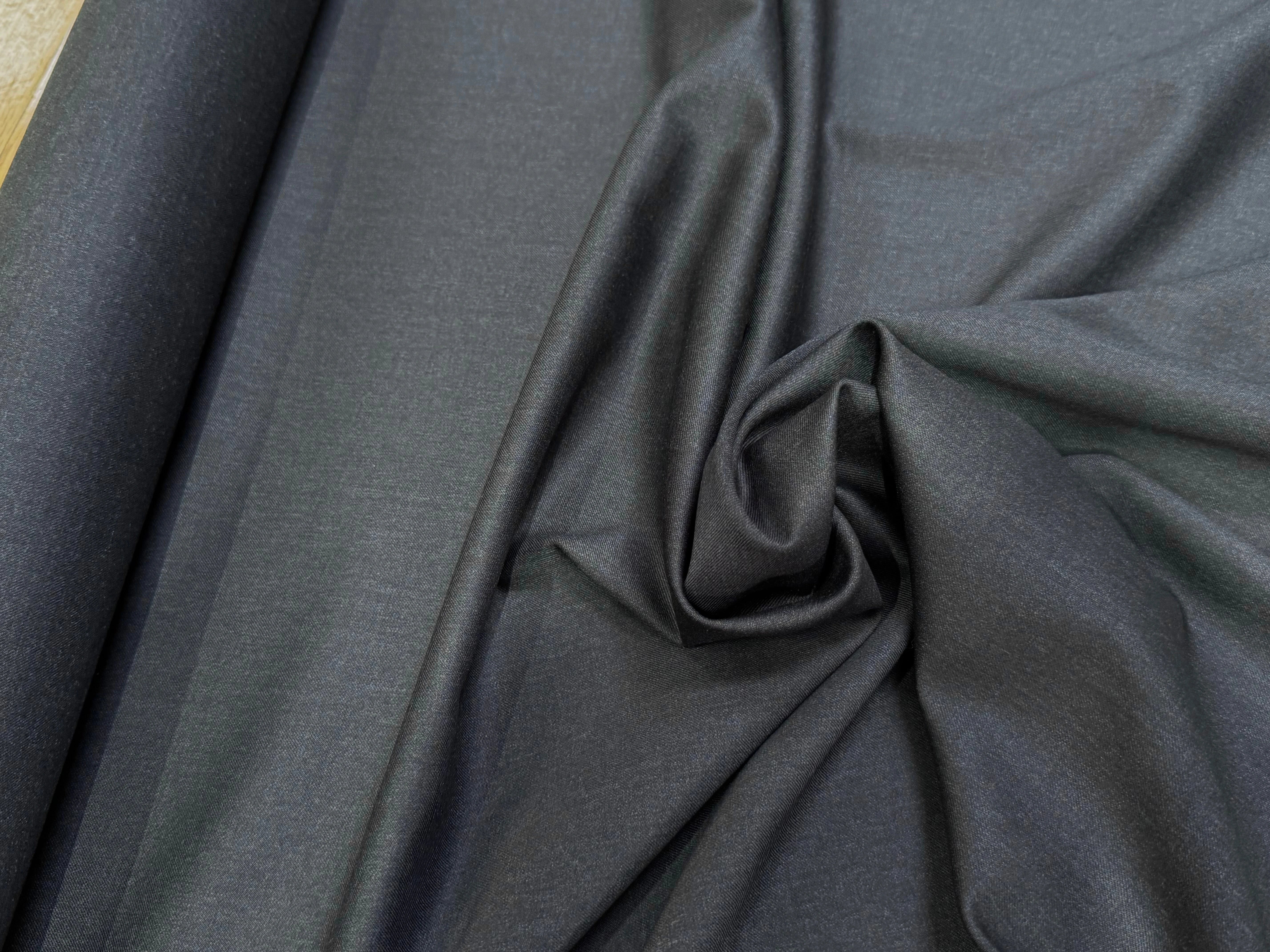 DRAPERIE DE LAINE SUPER 100'S GRIS ANTHRACITE TRÈS ÉLÉGANT - My Little Coupon