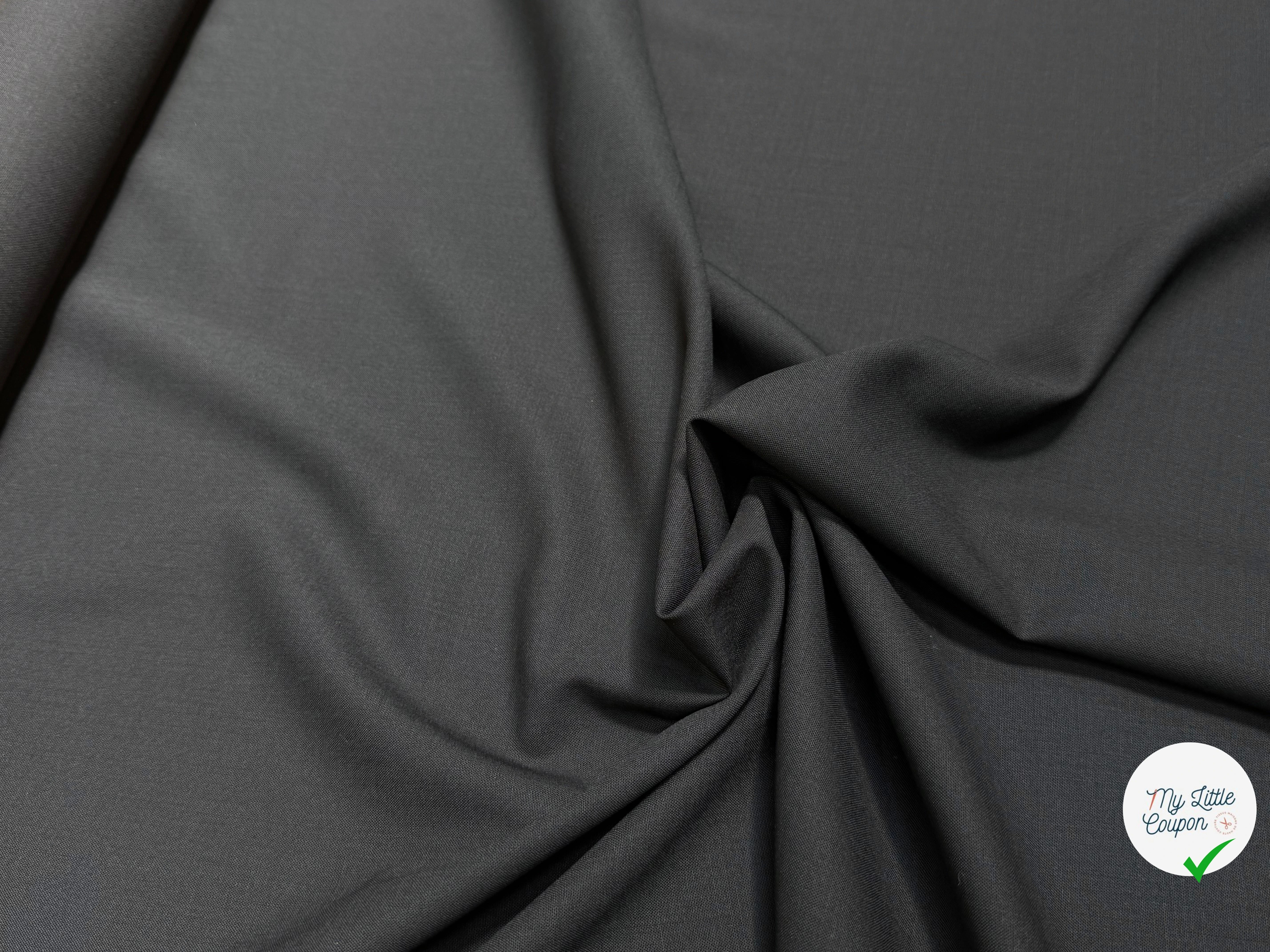 DRAPERIE DE LAINE ULTRA BELLE UNI NOIR - My Little Coupon