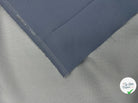 DRAPERIE DEJA THERMOCOLLÉE GRIS BLEUTÉ 94% LAINE VIERGE - coupon de 3 mètres - My Little Coupon - tissu - coudre