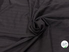 DRAPERIE ÉLÉGANTE NOIRE À FINES RAYURES LAINE STRETCH - My Little Coupon