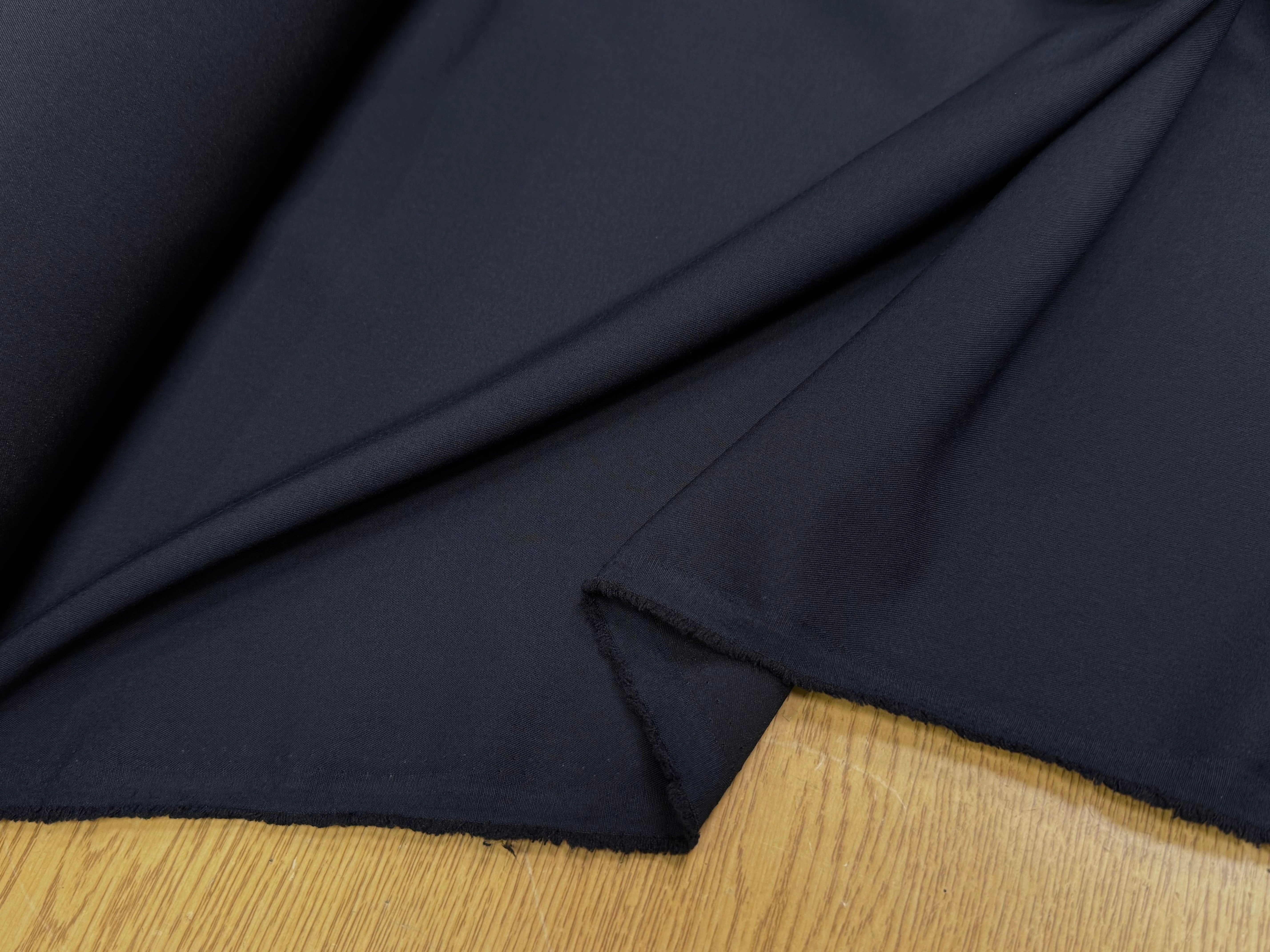 DRAPERIE FINEMENT SERGÉE BLEU MARINE - My Little Coupon