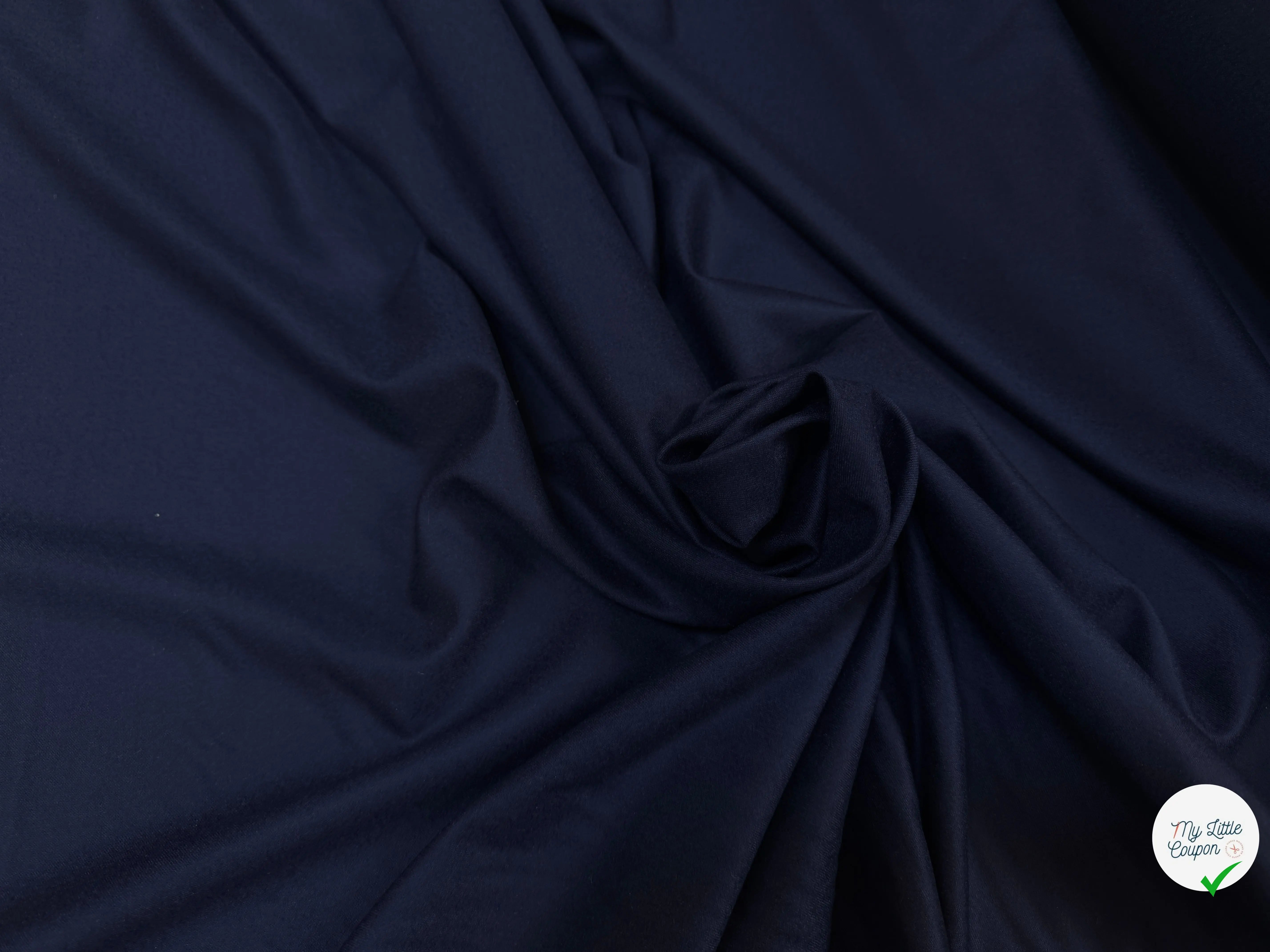 DRAPERIE FLANELLE PURE LAINE ENCRE DE CHINE - My Little Coupon