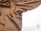 DRAPERIE ITALIENNE CHOCOLAT AU LAIT - My Little Coupon - tissu - coudre