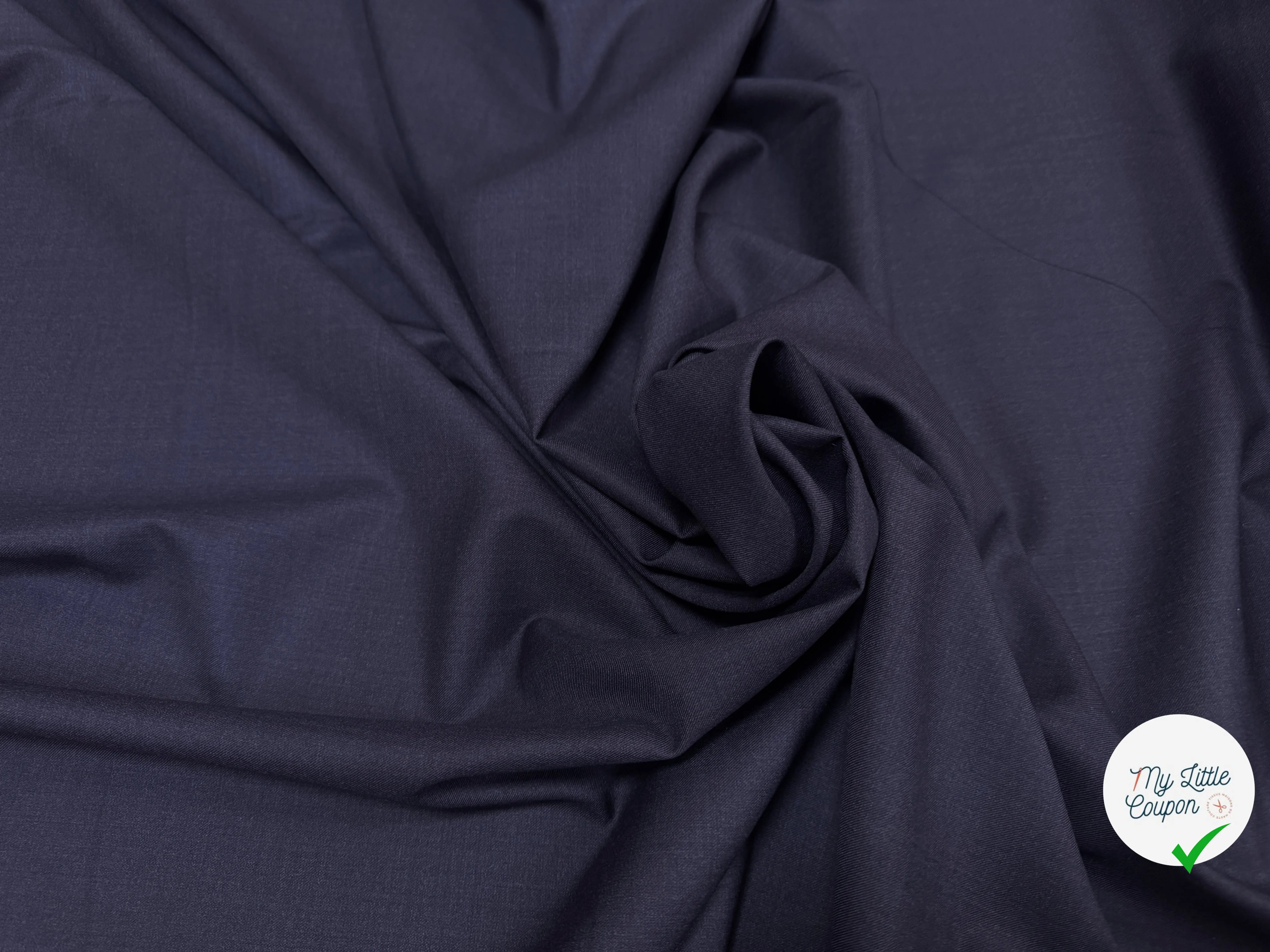 DRAPERIE LAINE EFFET BLUE JEAN - My Little Coupon