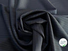 DRAPERIE LAINE FINES RAYURES BLEU MARINE STRETCH DEPERLANTE - My Little Coupon