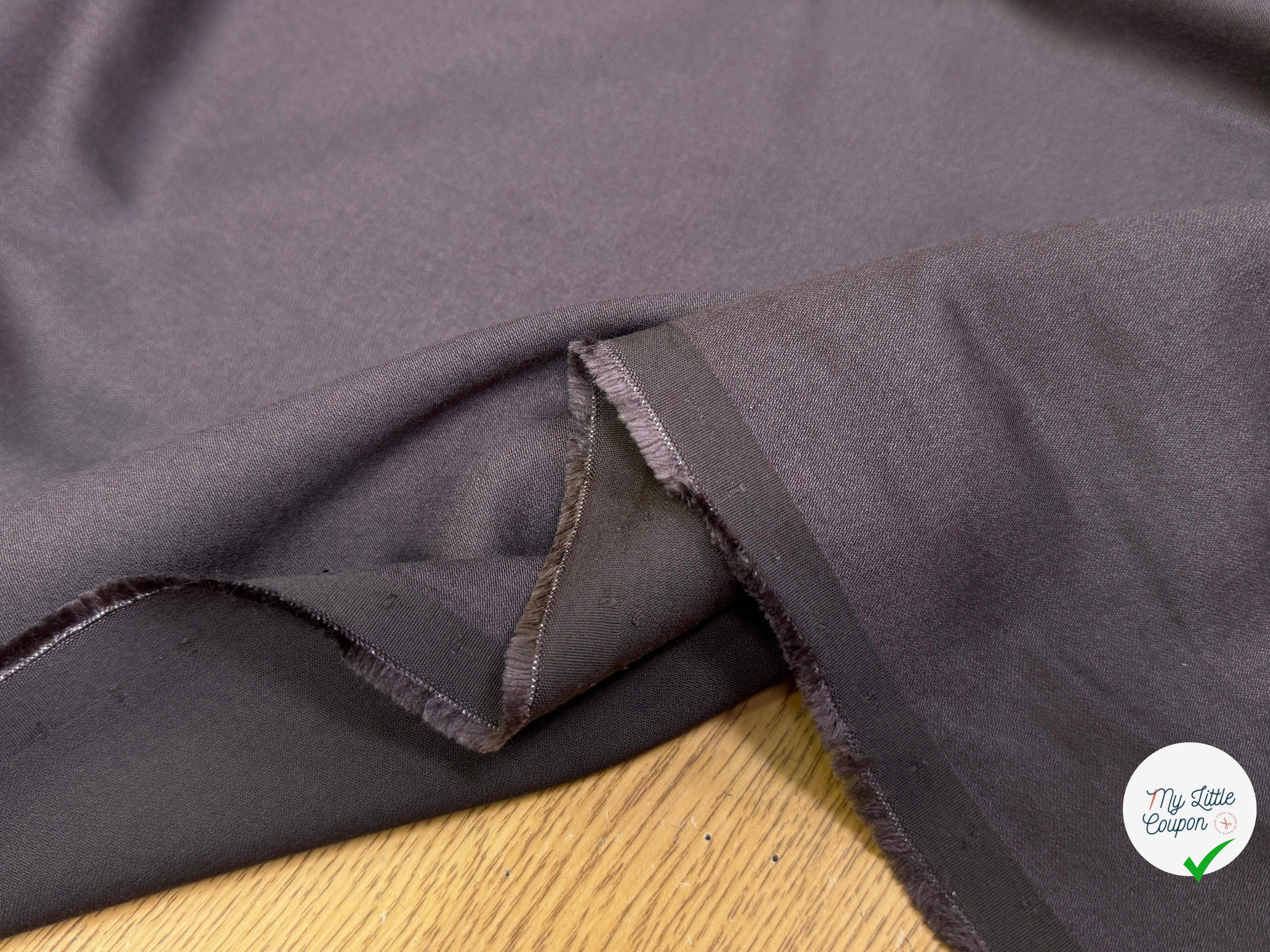 DRAPERIE LAINE VISCOSE ULTRA STRETCH MARRON CUIVRÉ SOFT TOUCHER - My Little Coupon