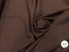 DRAPERIE LOURDE MINI PIED-DE-POULE MULTICOLORE FOND CHOCOLAT LÉGÈREMENT STRETCH - My Little Coupon