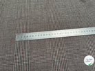 DRAPERIE MINI PIED DE COQ MARRON GRIS - My Little Coupon