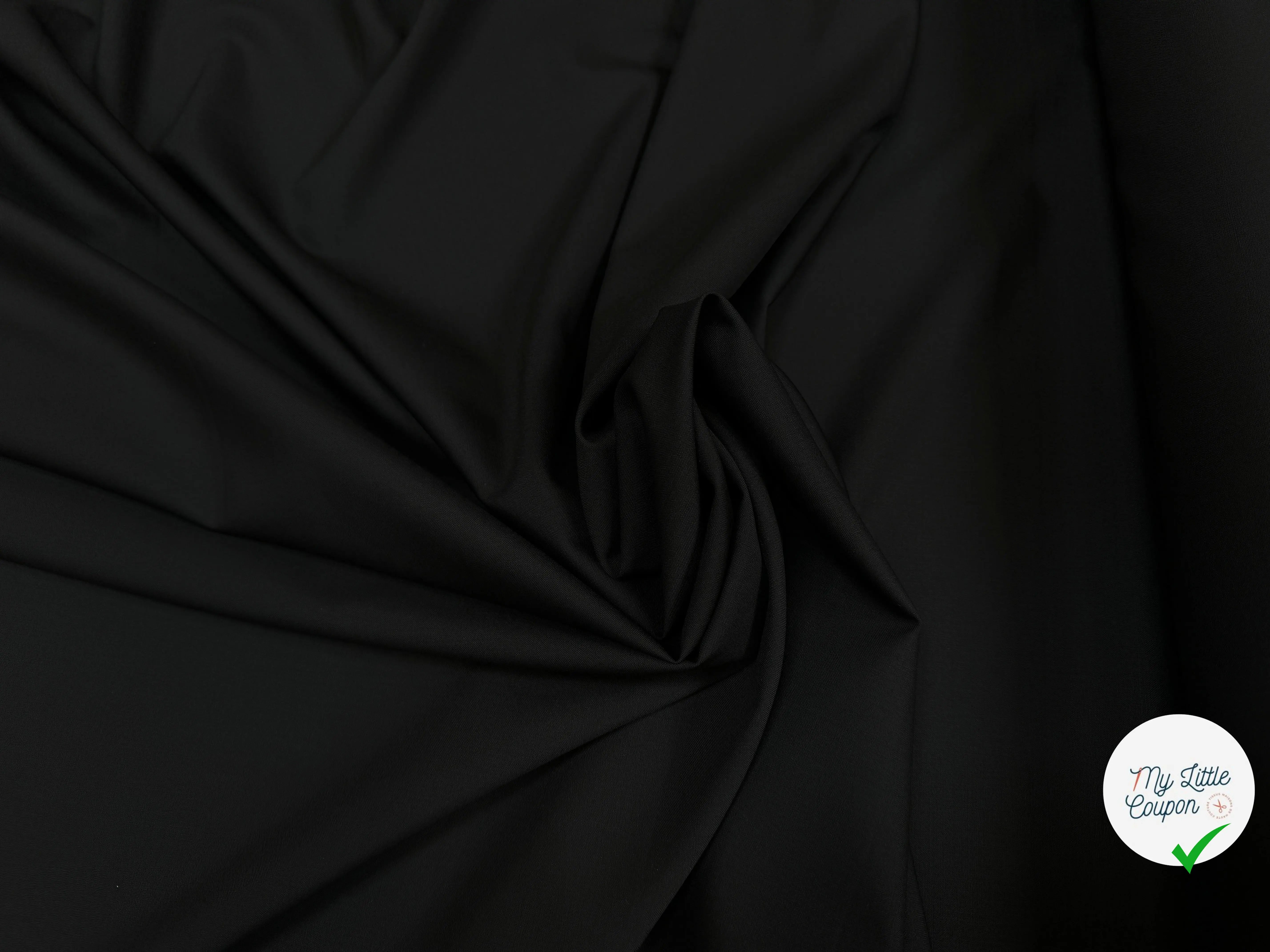 DRAPERIE NOIRE 100% LAINE - My Little Coupon