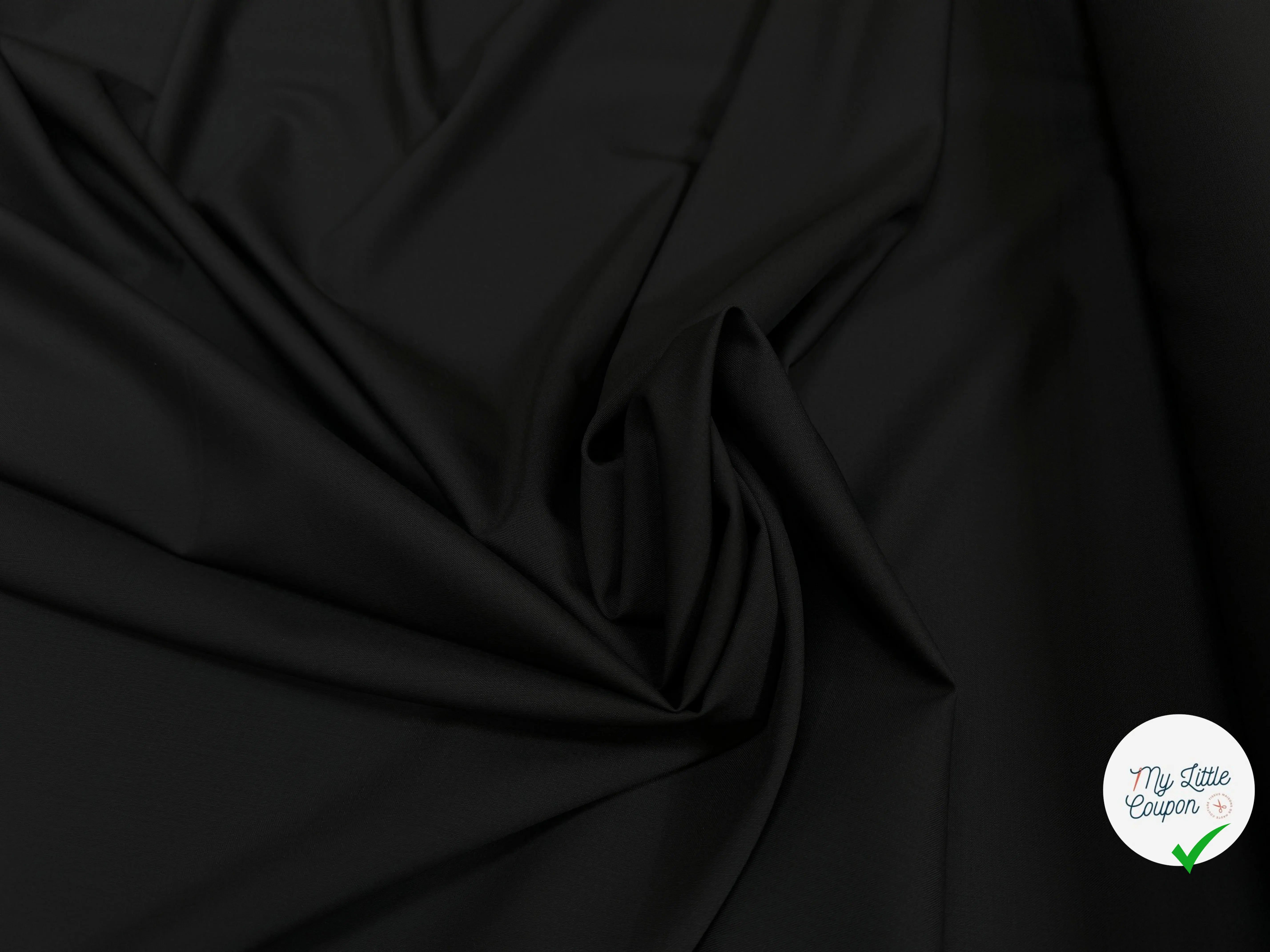 DRAPERIE NOIRE 100% LAINE - My Little Coupon