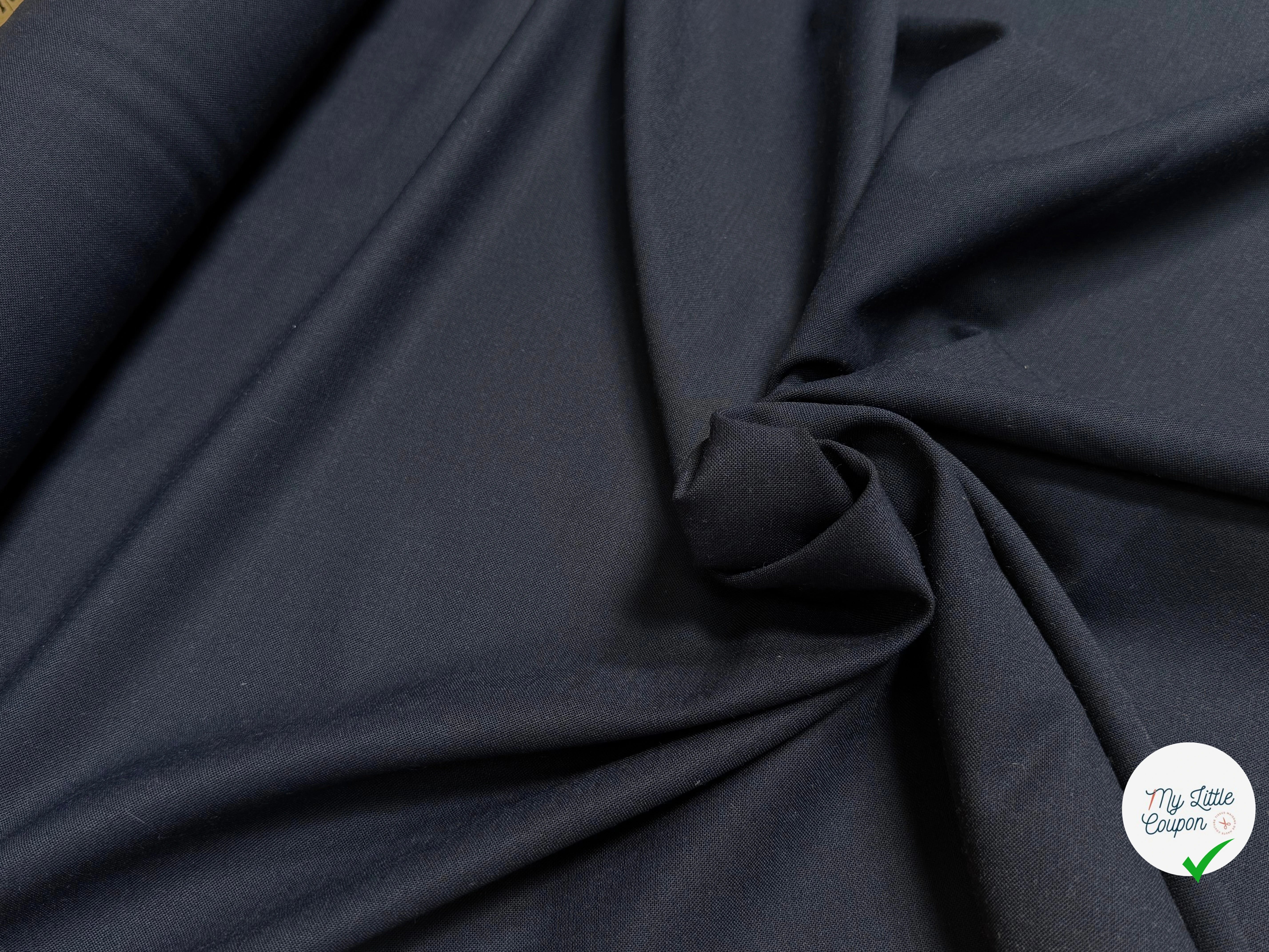 DRAPERIE POLYLAINE ÉLÉGANCIA MARINE - My Little Coupon