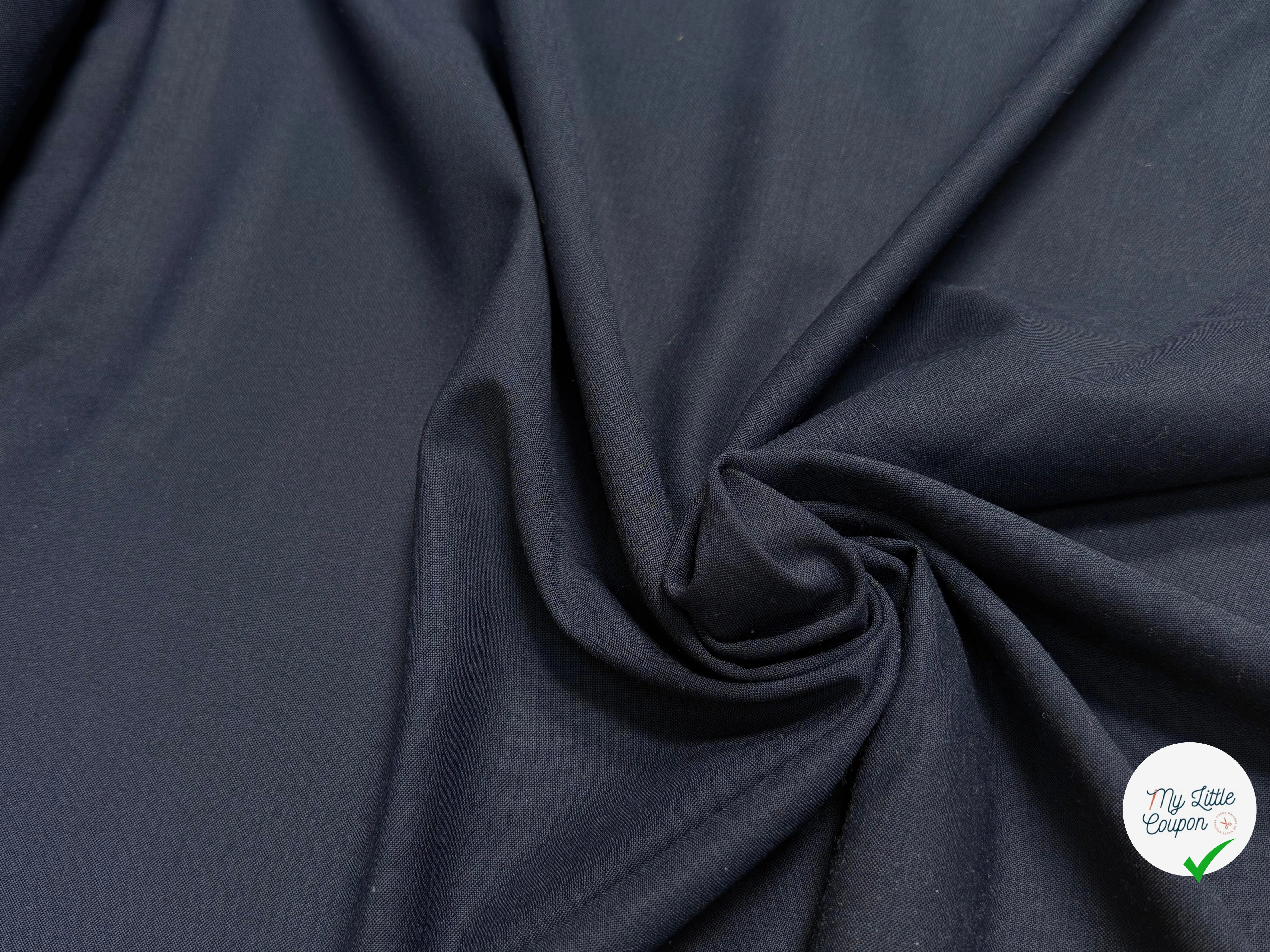 DRAPERIE POLYLAINE ÉLÉGANCIA MARINE - My Little Coupon