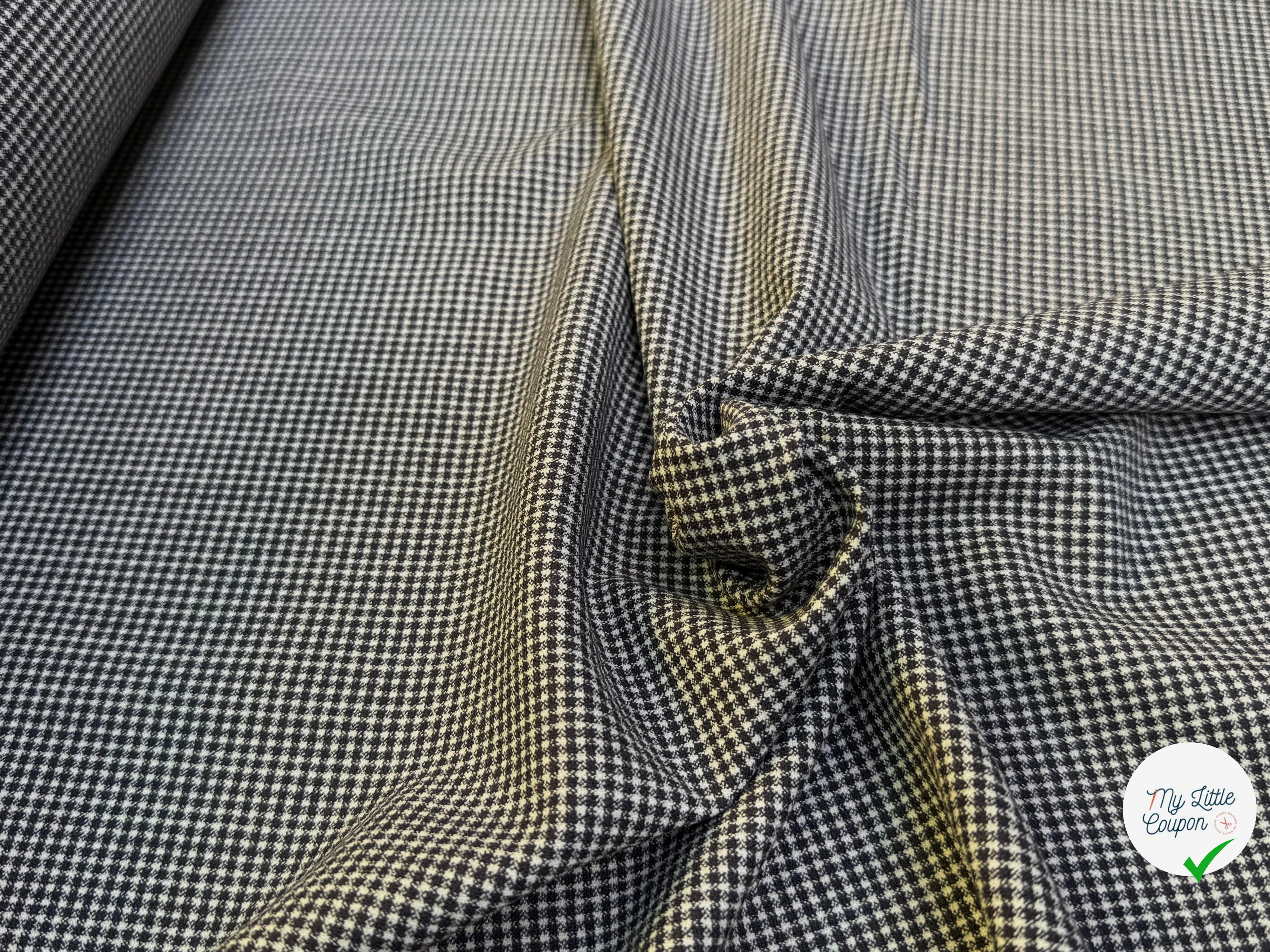 DRAPERIE POLYLAINE MINI CARREAUX STRETCH - My Little Coupon