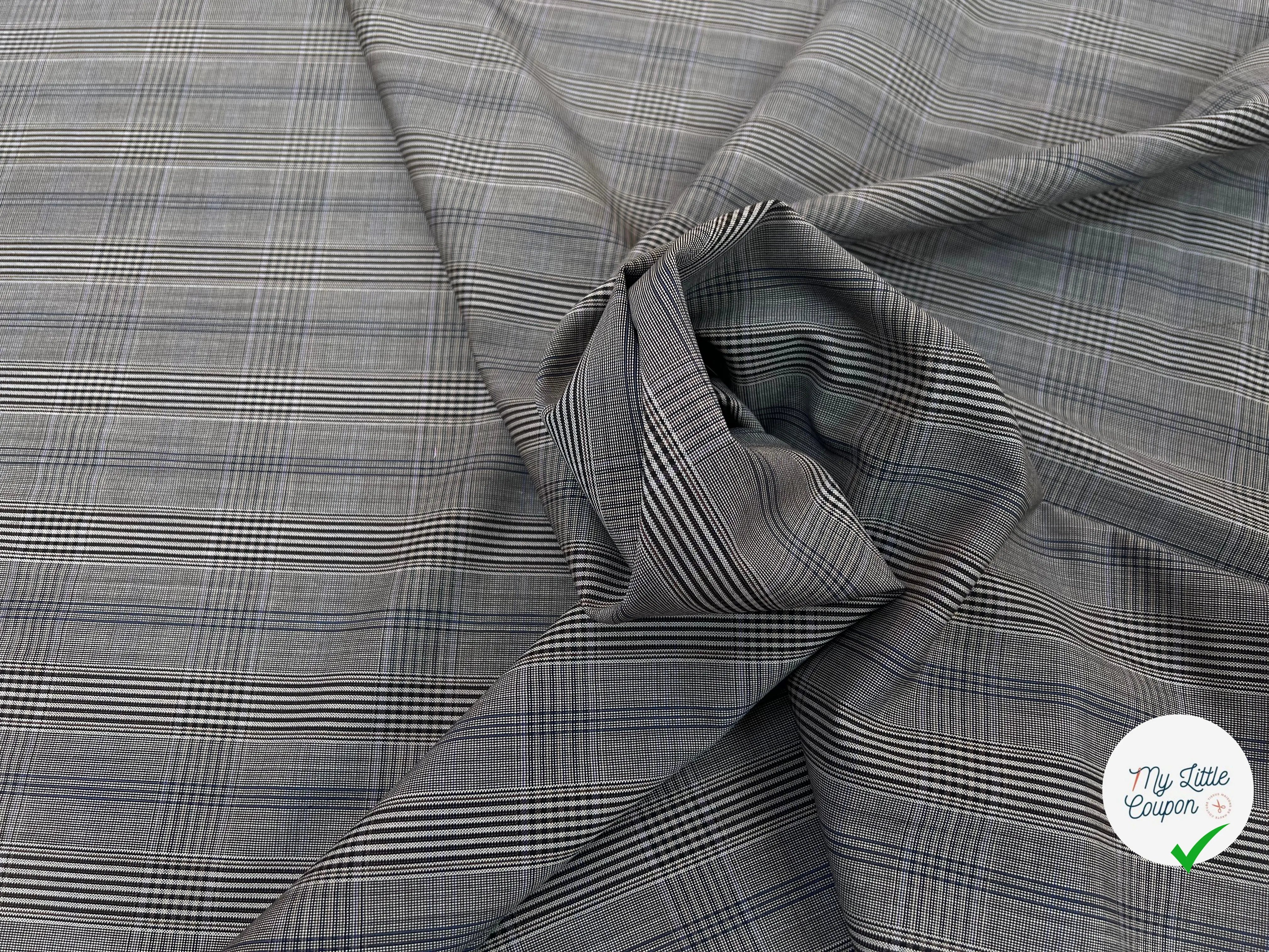 DRAPERIE PRINCE DE GALLES MARRON BEIGE - My Little Coupon