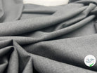 DRAPERIE PURE LAINE FINEMENT SERGÉE GRIS CLAIR - coupon de tissu de 3 mètres - My Little Coupon - tissu - coudre