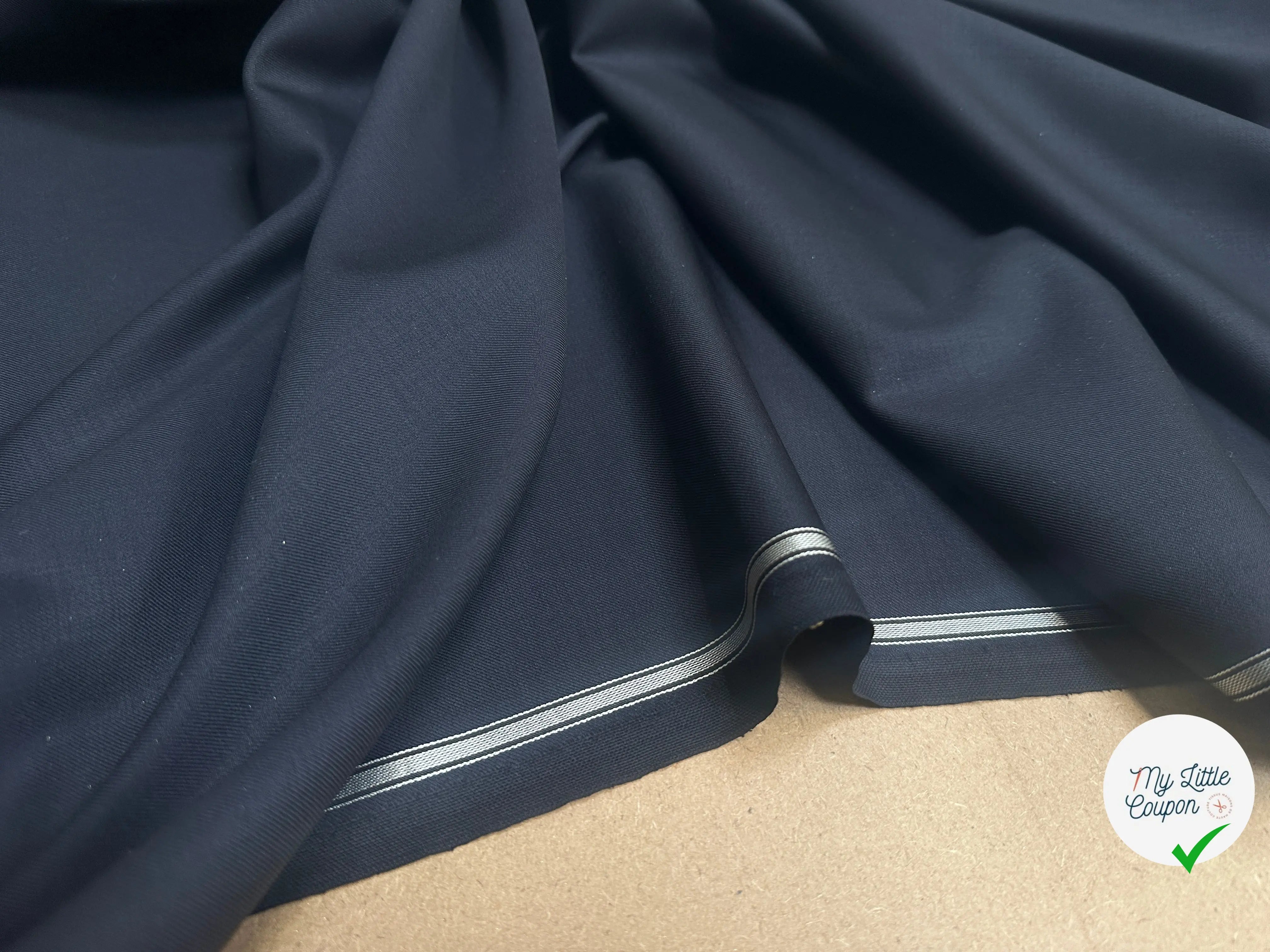 DRAPERIE SERGE BLUE MARINE VITALE BARBERIS - My Little Coupon