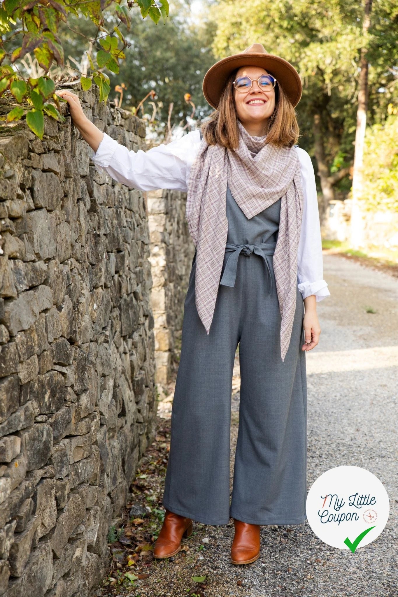 DRAPERIE SERGÉE 55% LAINE SUPER 100 GRIS CLAIR STRETCH - My Little Coupon