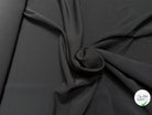 DRAPERIE SERGÉE POLYAINE NOIR 43% LAINE STRETCH - My Little Coupon