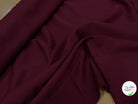 DRAPERIE SERGÉE POLYLAINE BORDEAUX PARFAITE TENUE - My Little Coupon
