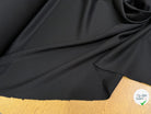DRAPERIE SERGÉE POLYLAINE NOIR TOMBÉ SOYEUX - My Little Coupon