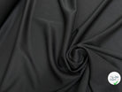 DRAPERIE SERGÉE POLYLAINE NOIR TOMBÉ SOYEUX - My Little Coupon