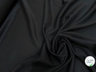 DRAPERIE SERGÉE POLYLAINE NOIR TOMBÉ SOYEUX - My Little Coupon