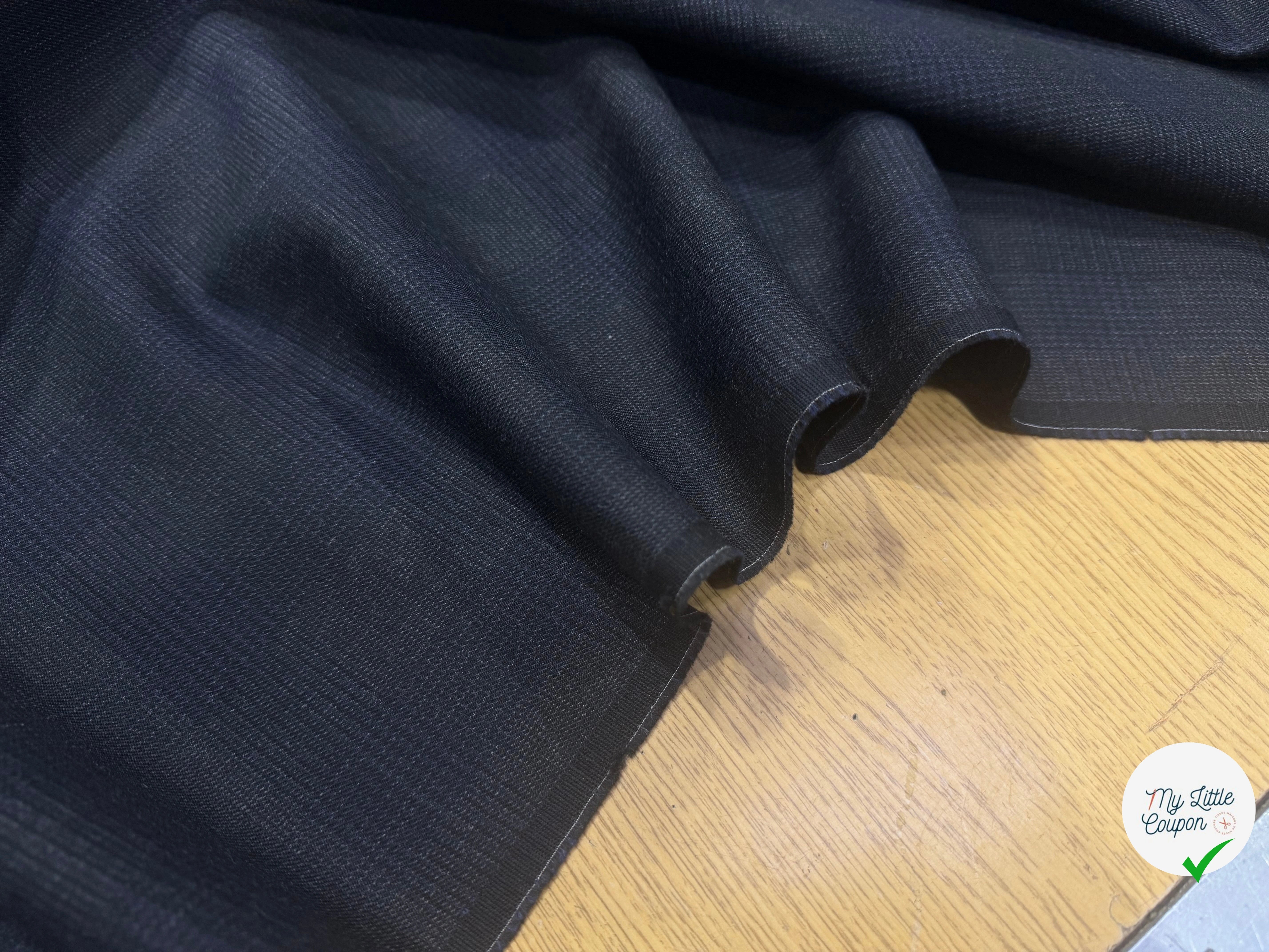 DRAPERIE ULTRA STRETCH CARREAUX GRIS FONCÉ - My Little Coupon