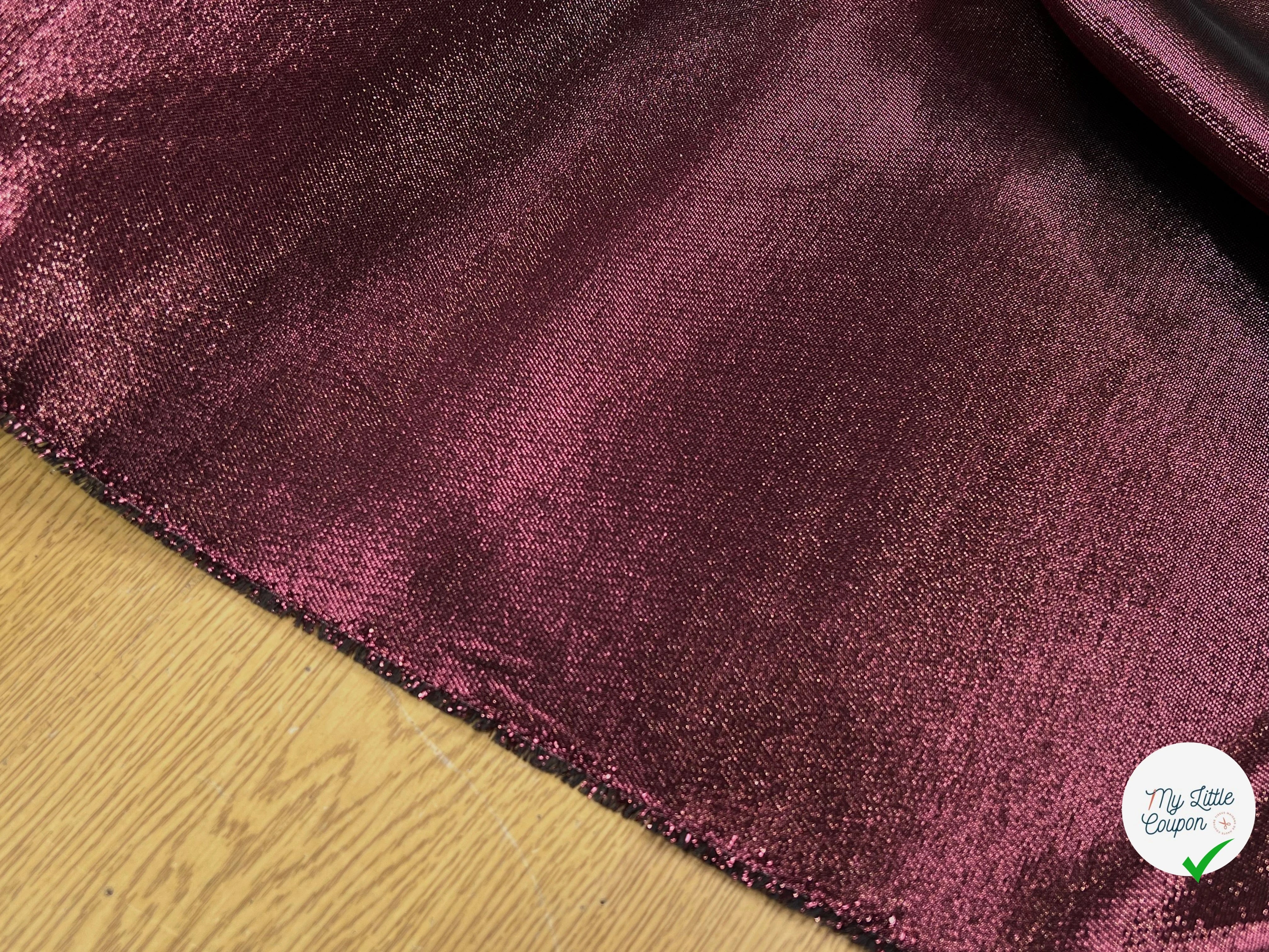 DRILL CHANGEANT POLYVISCOSE SHINY MORDORÉ - My Little Coupon