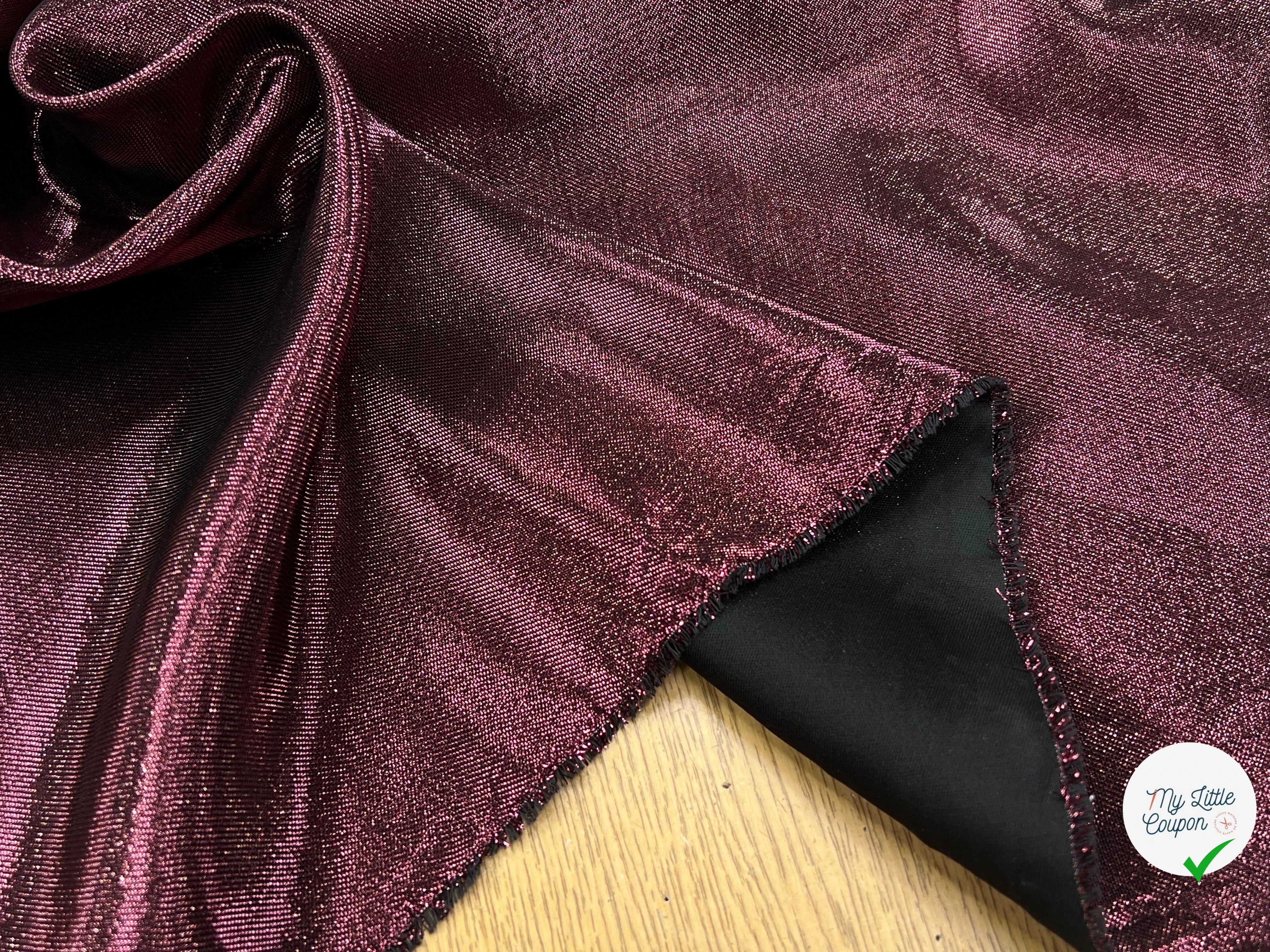 DRILL CHANGEANT POLYVISCOSE SHINY MORDORÉ - My Little Coupon