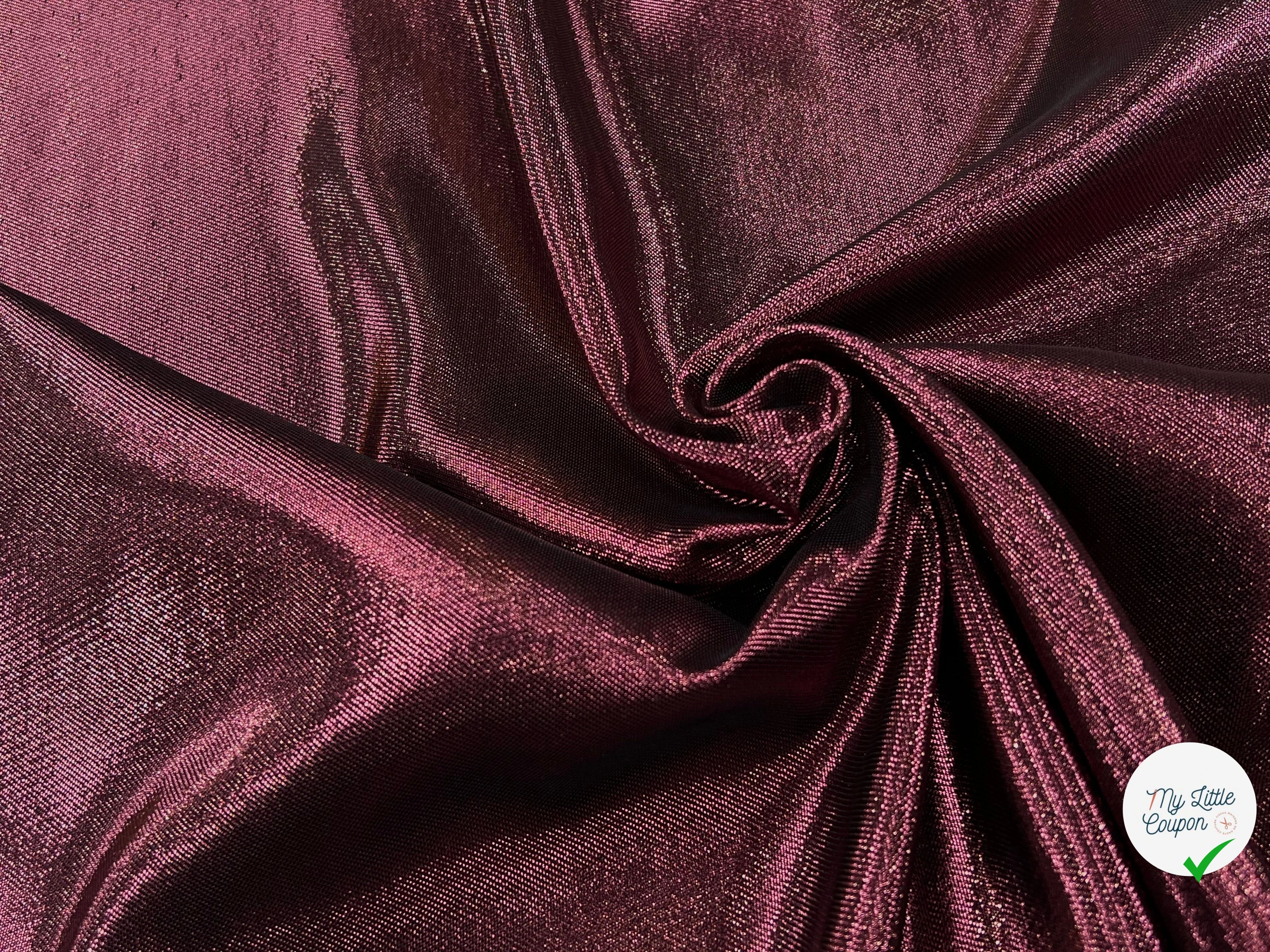 DRILL CHANGEANT POLYVISCOSE SHINY MORDORÉ - My Little Coupon