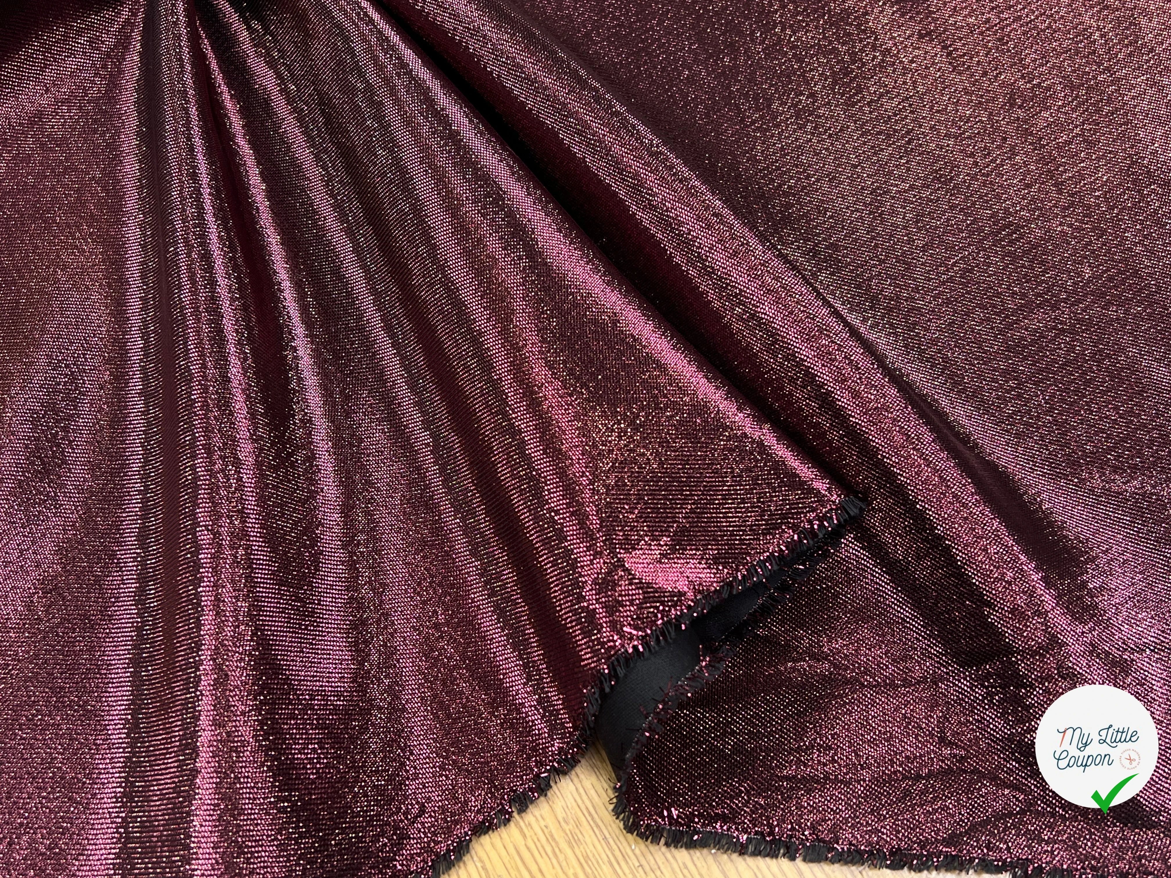 DRILL CHANGEANT POLYVISCOSE SHINY MORDORÉ - My Little Coupon