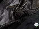 DRILL CHANGEANT POLYVISCOSE SHINY NOIR - My Little Coupon
