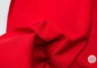 DRILL LÉGER ROUGE COQUELICOT QUALITÉ JAPON - coupon de tissu de 3 mètres - My Little Coupon - tissu - coudre