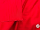 DRILL LÉGER ROUGE COQUELICOT QUALITÉ JAPON - coupon de tissu de 3 mètres - My Little Coupon - tissu - coudre