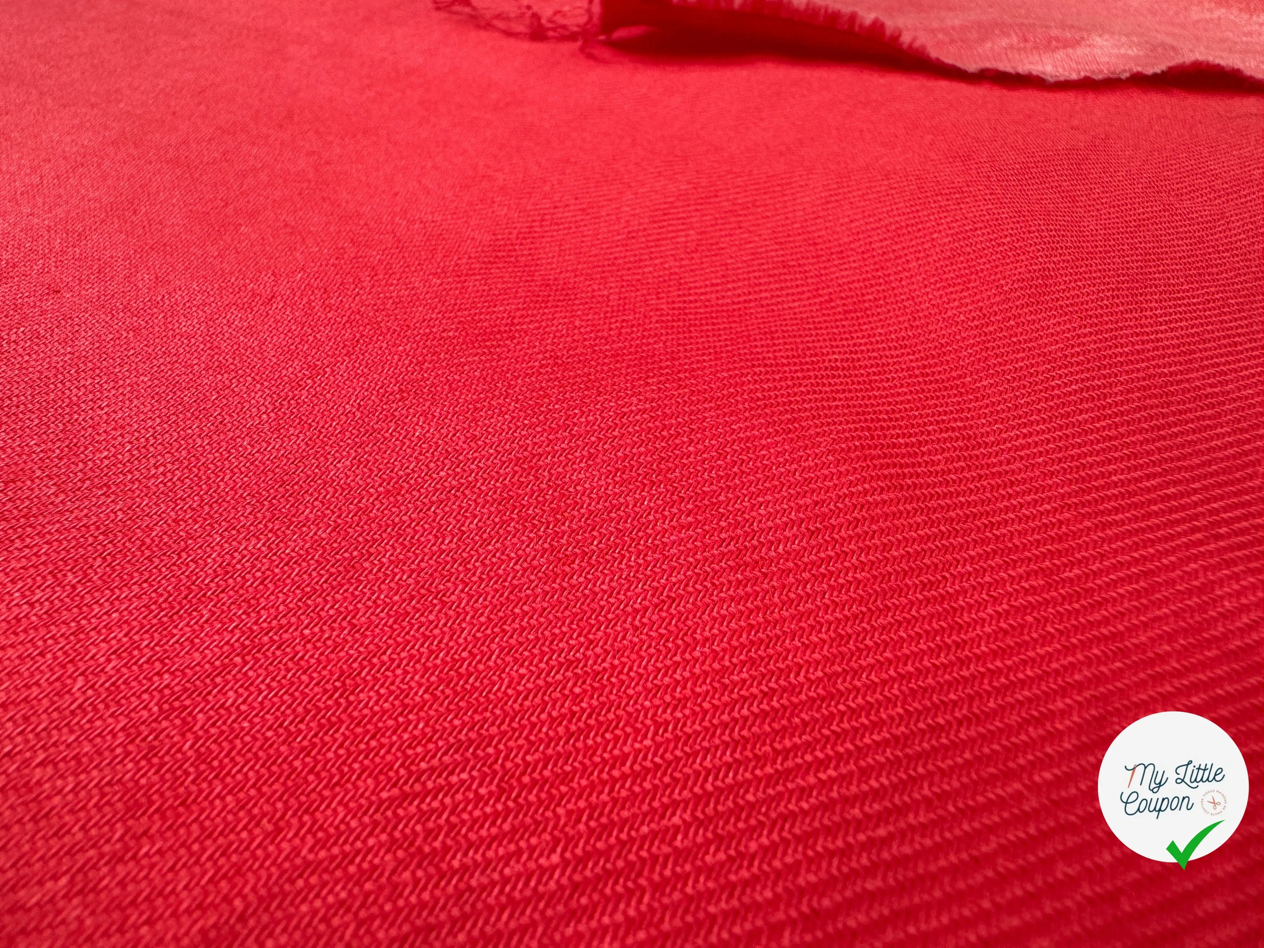 DRILL RAMIE CHINTZÉ ROUGE - My Little Coupon