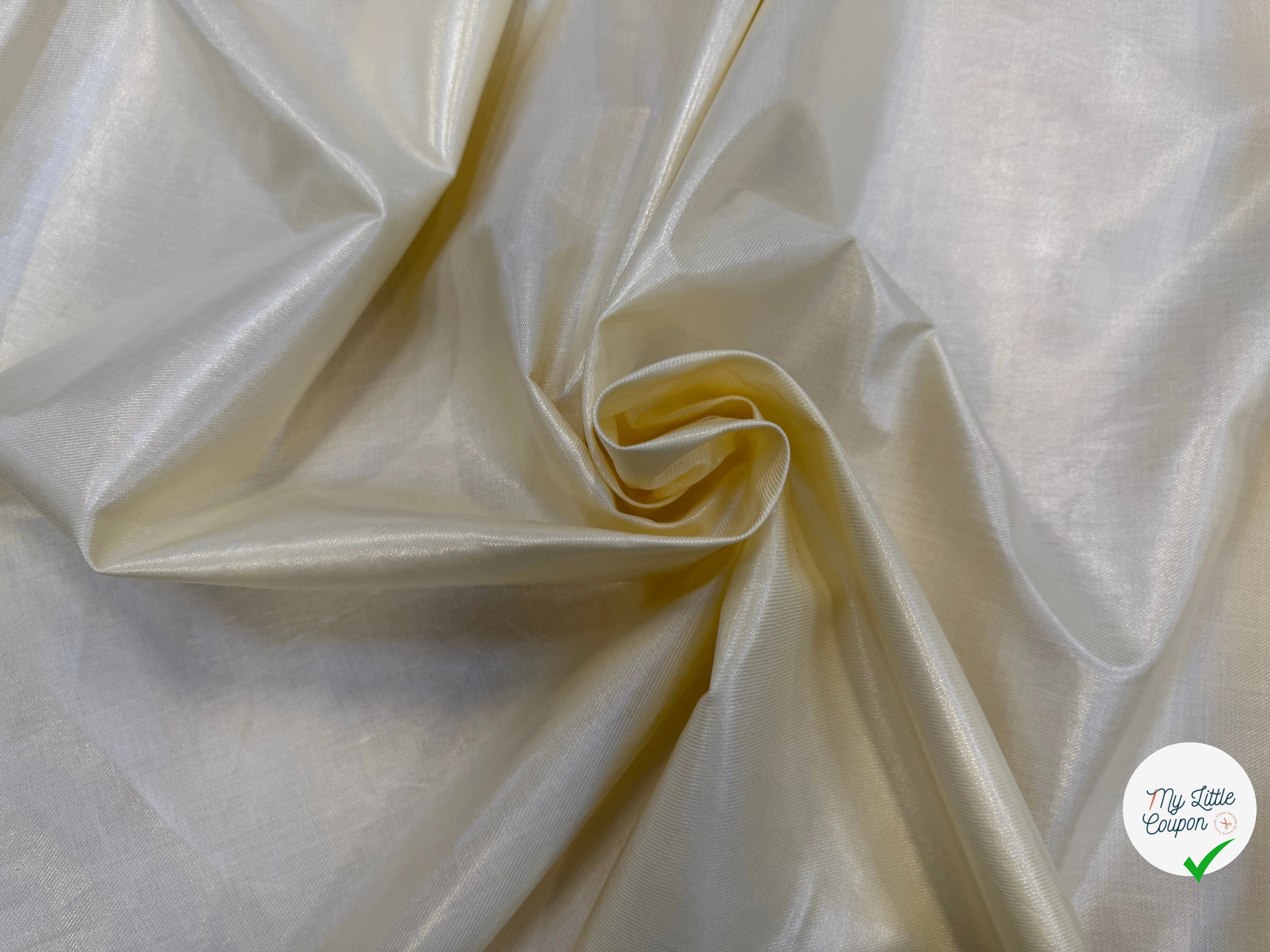 DRILL RAMIE CHINTZÉ SILVER YELLOW - My Little Coupon