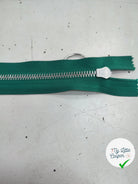 FERMETURE RIRI METAL NON SÉPARABLE 35CM VERT SAPIN - My Little Coupon