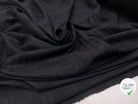 ÉTAMINE DE LAINE FILETÉE CARREAUX NOIR TRÈS CHIC - My Little Coupon - tissu - coudre