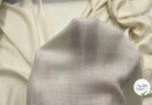 ÉTAMINE DE SOIE FAÇONNÉ CHEVRON ÉCRU - My Little Coupon - tissu - coudre