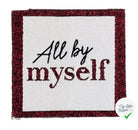 ÉTIQUETTE À COUDRE TISSÉES BOHIN - " ALL BY MYSELF " - My Little Coupon