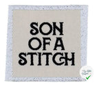 ÉTIQUETTE À COUDRE TISSÉES BOHIN - " SON OF STITCH " - My Little Coupon