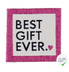 ETIQUETTE À COUDRE TISSÉES BOHIN - "BEST GIFT EVER" - My Little Coupon