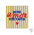 ETIQUETTE À COUDRE TISSÉES BOHIN - "MORE AMOR POR FAVOR" - My Little Coupon