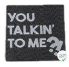 ÉTIQUETTES TISSÉES À COUDRE MODÈLE - YOU TALKIN' TO ME - My Little Coupon