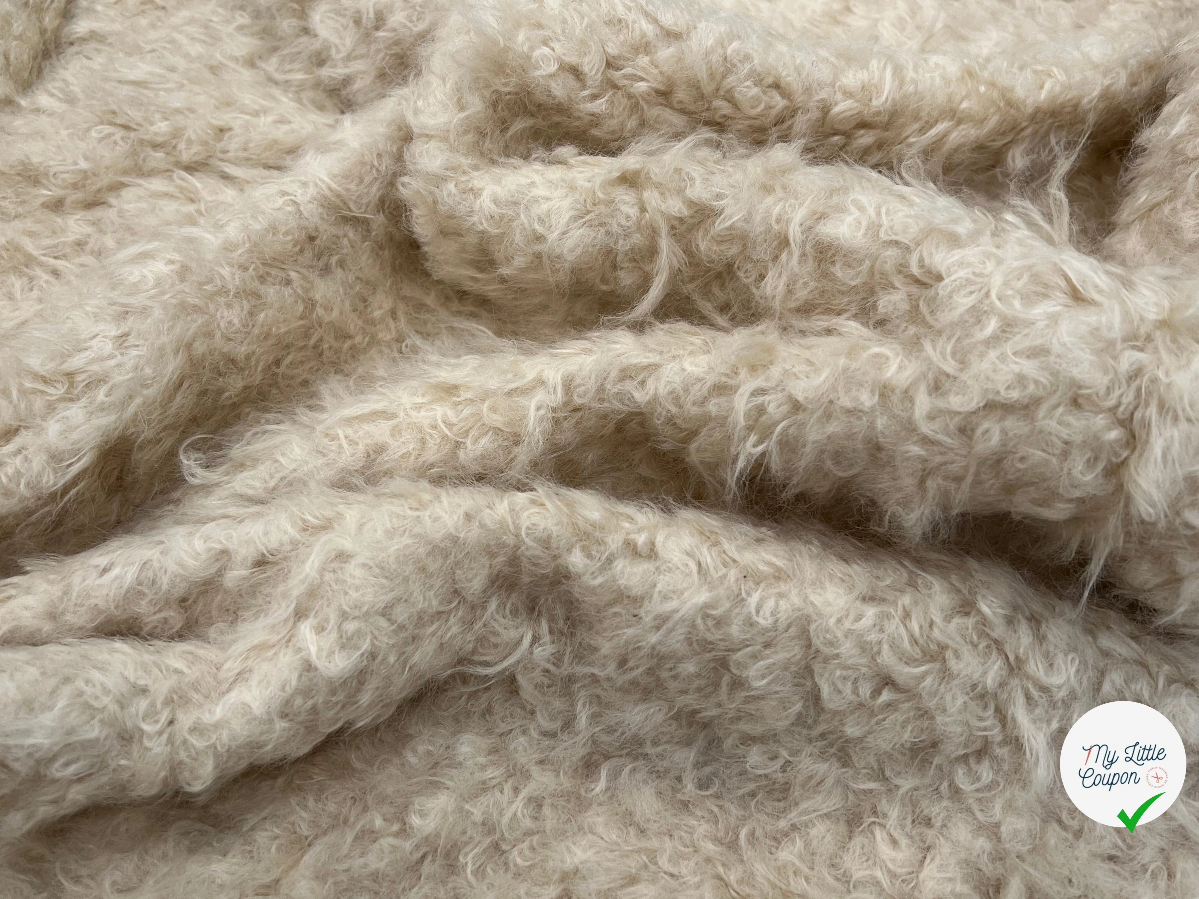 FAUSSE FOURRURE ÉCRU 140CM - My Little Coupon