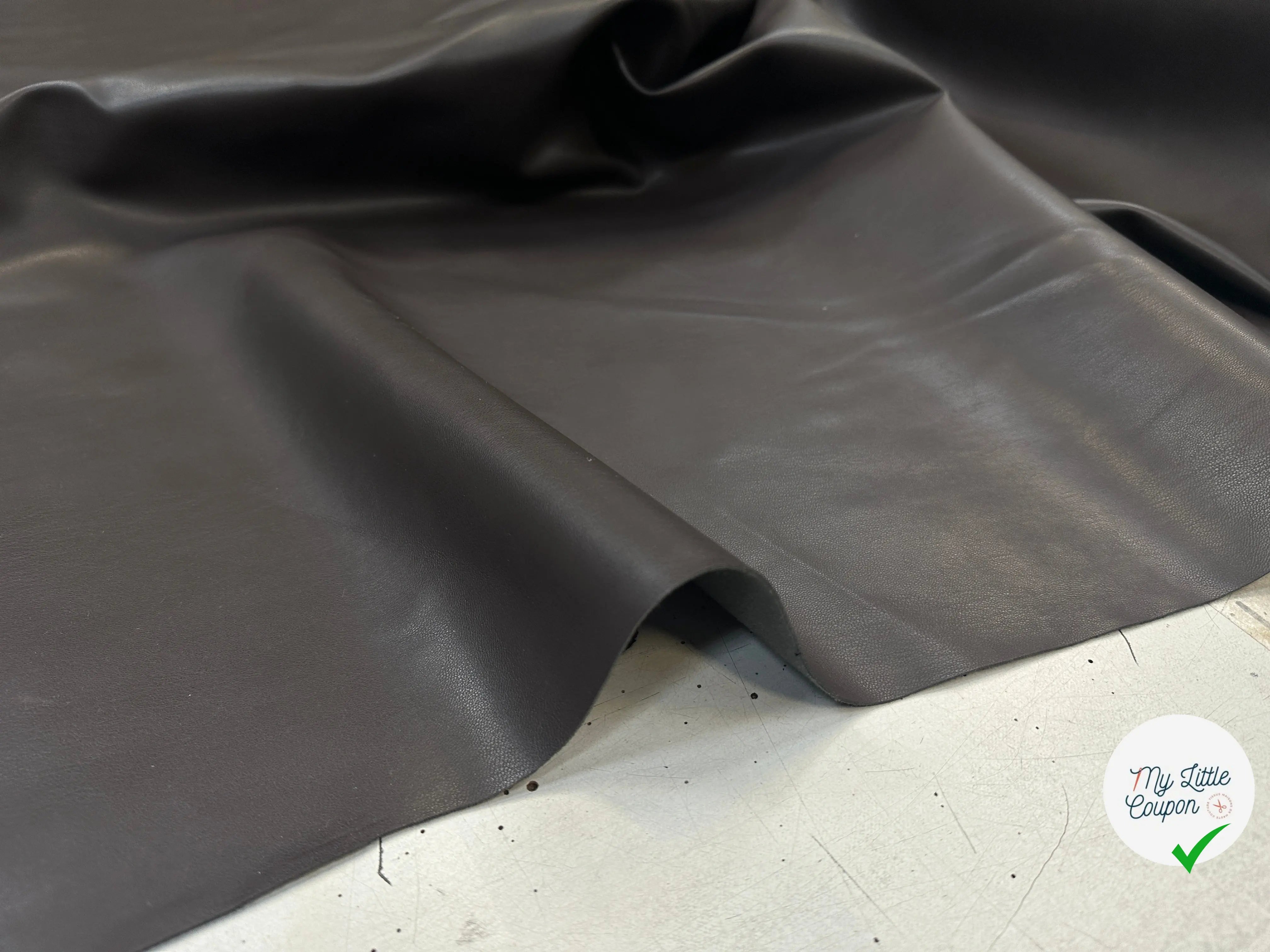 FAUX CUIR HAUT DE GAMME CHOCOLATÉ - My Little Coupon