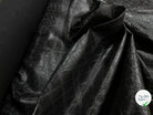 FAUX CUIR PEAU DE CROCODILLE NOIR - My Little Coupon