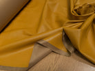 FAUX CUIR SOUPLE MOUTARDE STRETCH - My Little Coupon